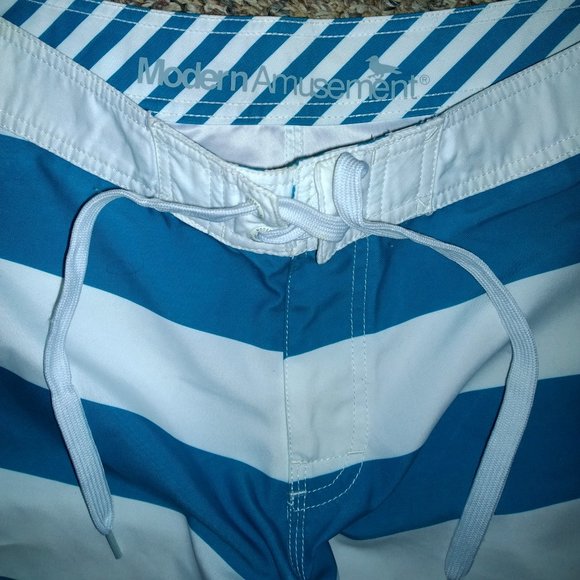 Men's MODERN AMUSEMENT Bathing Suit | Swim Trunks - Picture 3 of 5